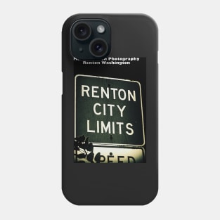 Renton City Limits, Renton, Washington by Mistah Wilson Phone Case