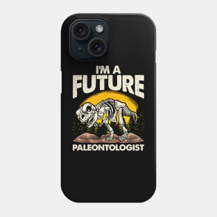 Cute I'm A Future Paleontologist Dinosaur Obsessed Phone Case