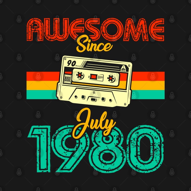 Awesome since July 1980 by MarCreative