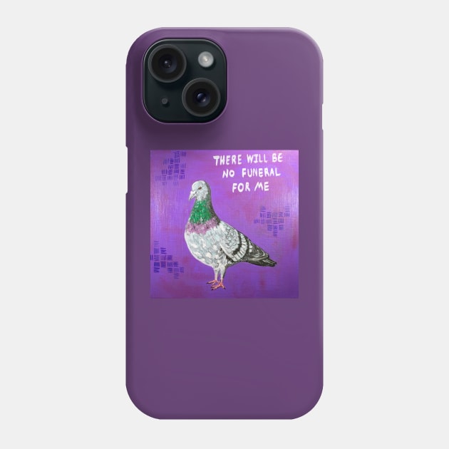 Pigeon Lady Phone Case by O. Rae