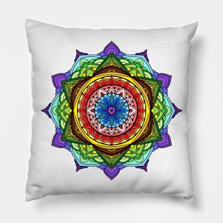 Abundance Mandala Pillow