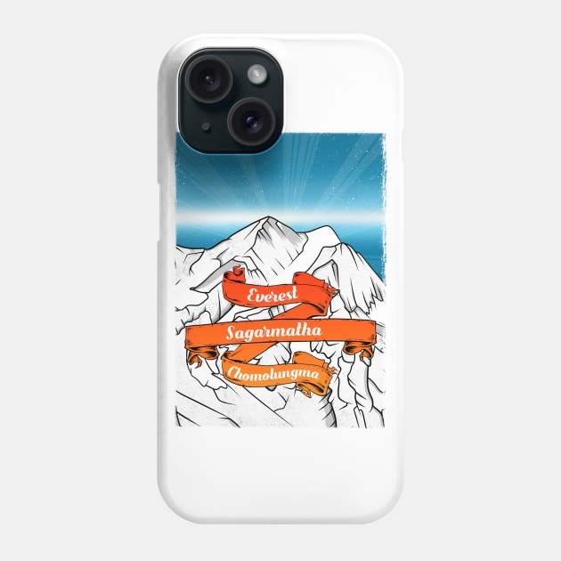 Everest Phone Case by mailboxdisco