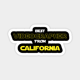 Best Videographer from California Magnet