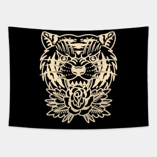 Tiger roses Tapestry