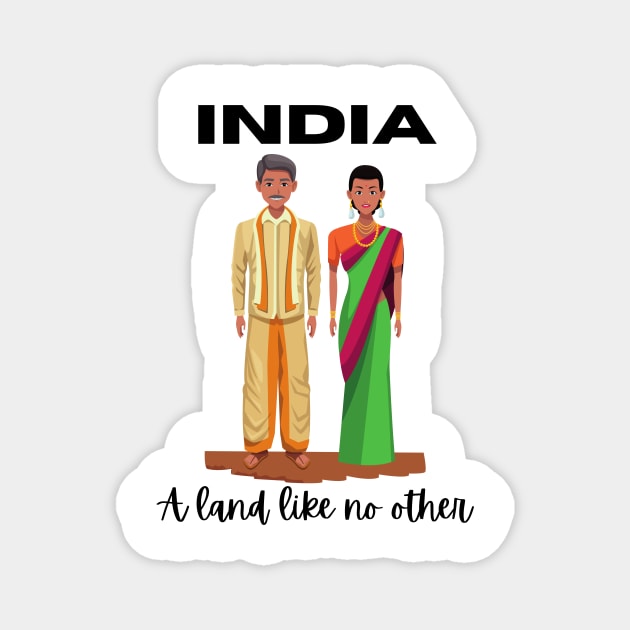 I Love India I Love Desi Magnet by TheMugzzShop