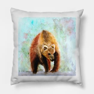 Brown bear Pillow