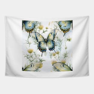 Butterflies Watercolor 22 - Two-Tailed Swallowtail Tapestry