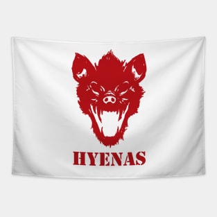 Hyenas (red) Tapestry