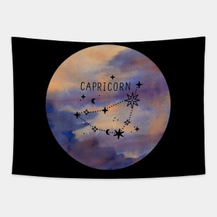 Capricorn Zodiac Tapestry