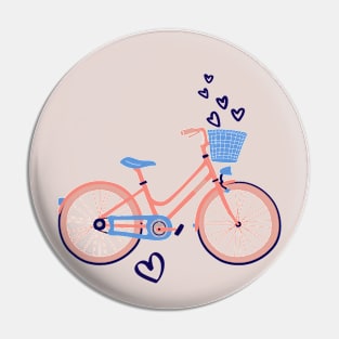 Pedal to My Heart Pin