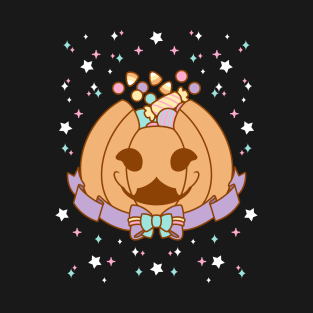 Candy Filled Halloween Cat-o-Lantern T-Shirt