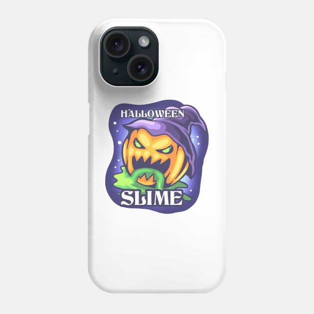 halloween slime Phone Case by FUNRECT