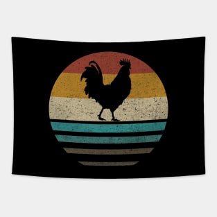 Retro Vintage Chicken Funny Farm Poultry Farmer Gift Tapestry