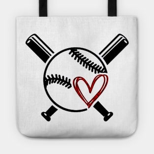 Baseball lovers Tote