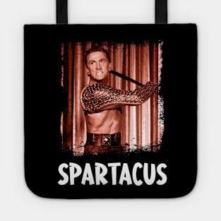 Champion of Freedom Spartacus Movie Tees Reflecting Strength and Determination Tote