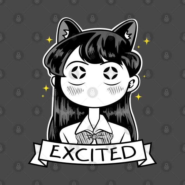 Komi-san is Excited by Merch Sloth