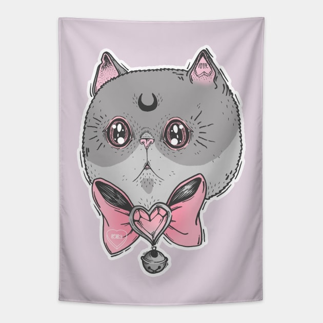 Meow Tapestry by lOll3