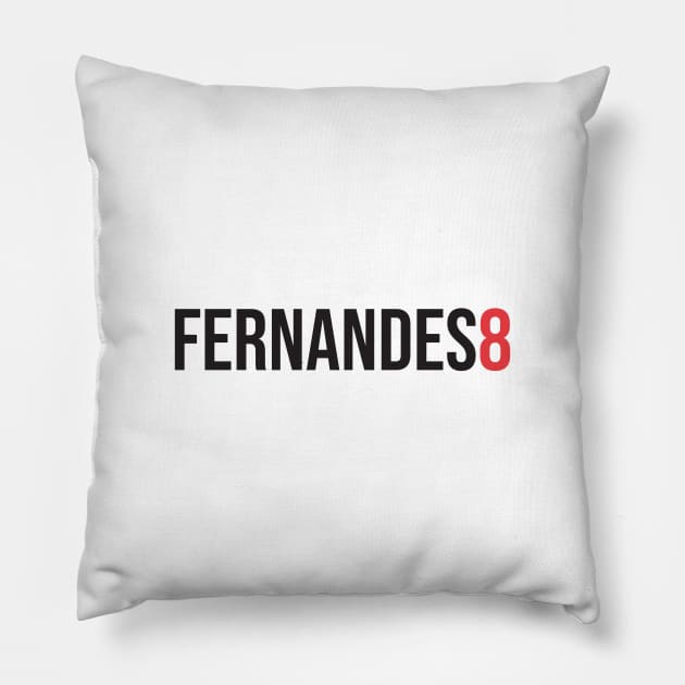 Fernandes 8 - 22/23 Season Pillow by GotchaFace