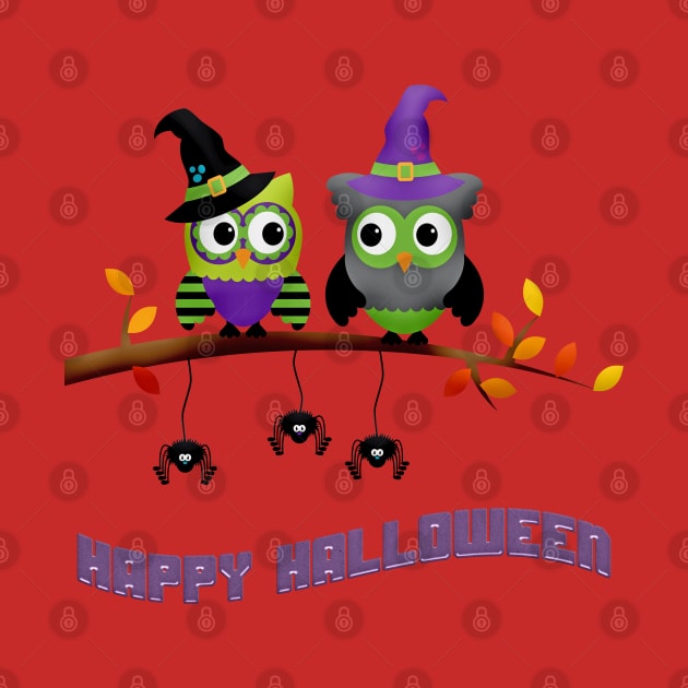 Happy Halloween Owl by holidaystore
