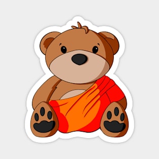Buddha Teddy Bear Magnet