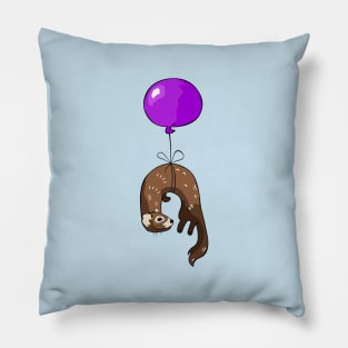 Ferret on a balloon Pillow