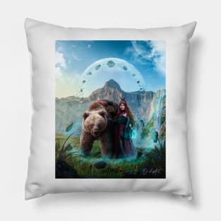 Ursine Sorceress Pillow