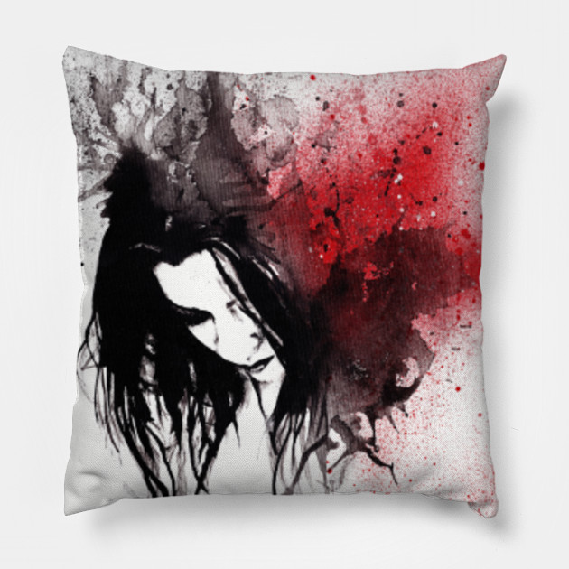 This Confession Means Nothing Dark Lady Graffiti Acrylic Painting Kissen Teepublic De