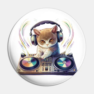 DJ Kitty Pin