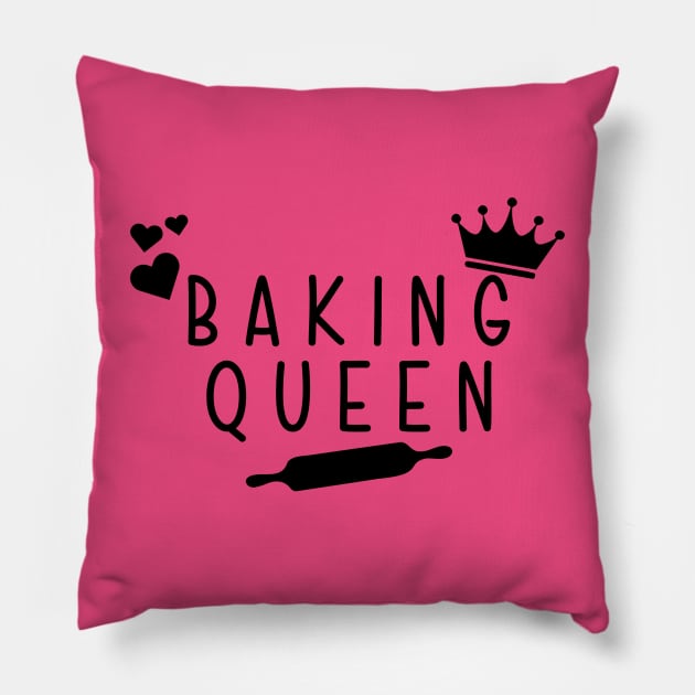 Baking Queen Pillow by Carlo Betanzos