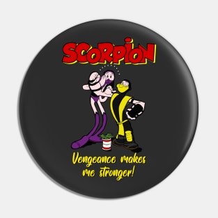 Popeye Kombat - Scorpion Pin