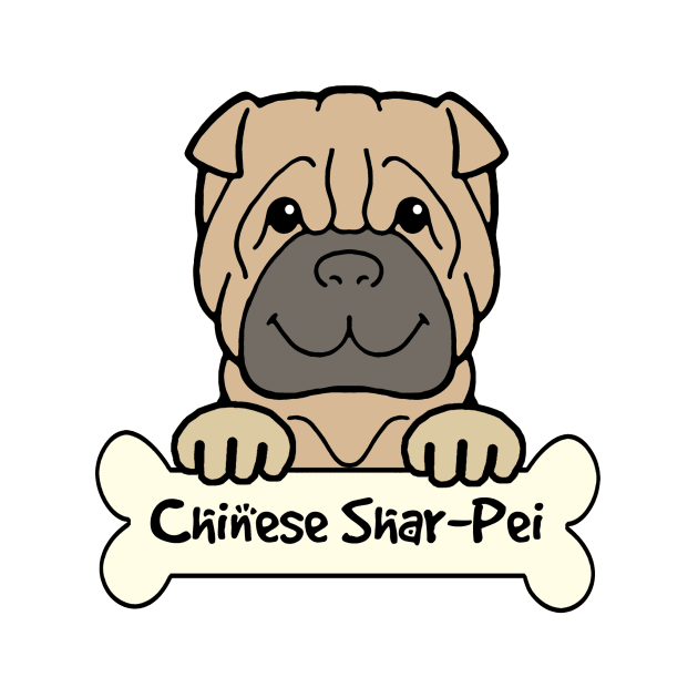 Chinese Shar-Pei by AnitaValle