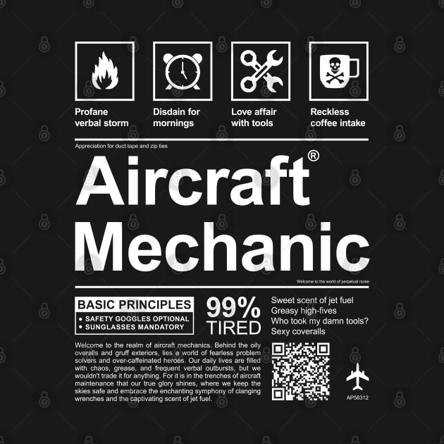 AIRCRAFT MECHANIC by officegeekshop