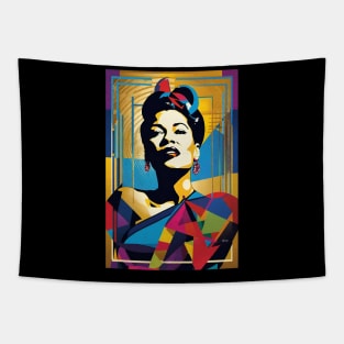 Art Deco Billie Holiday Tapestry