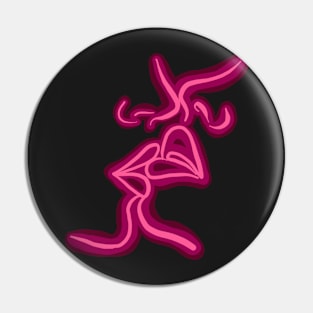 Neon Kiss - Plump Pink Pin