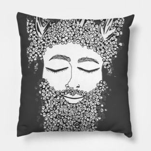 Forest Man Pillow