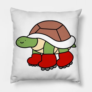 Roller Skates Turtle Pillow