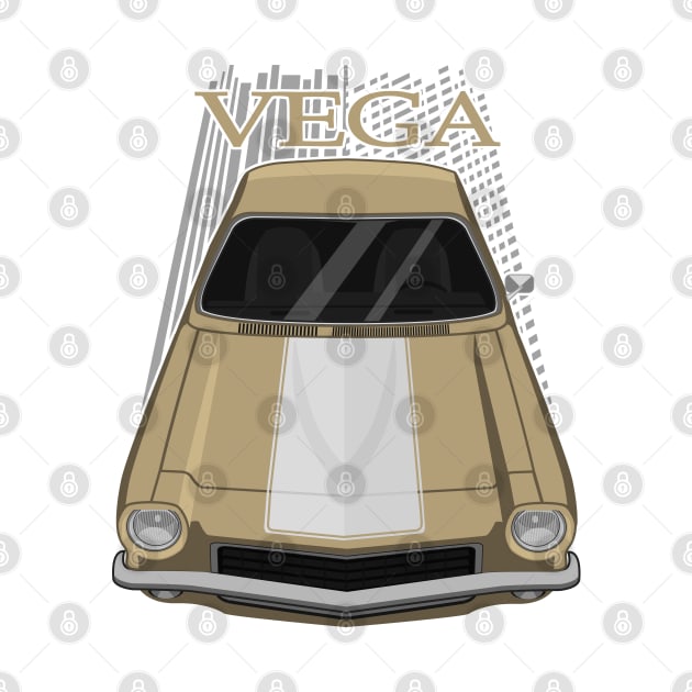 Chevrolet Vega GT 1971 - 1973 - light gold by V8social