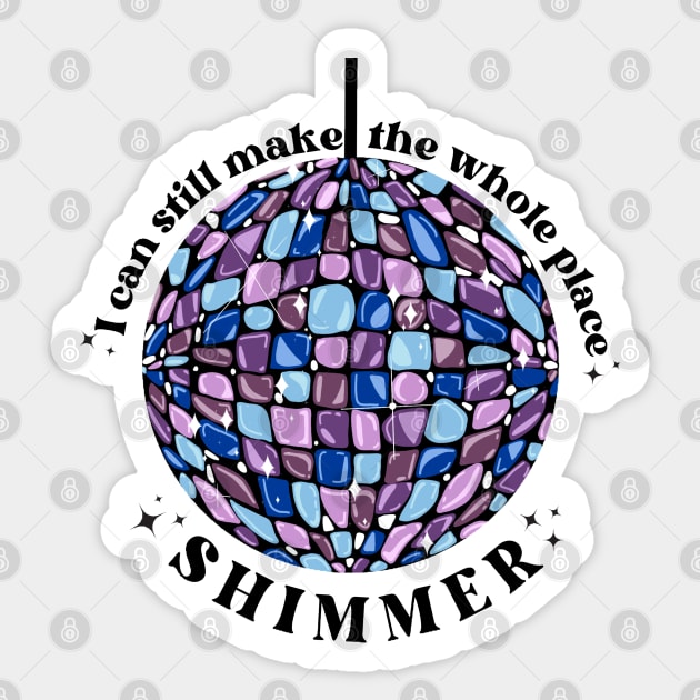 Disco Ball Sticker