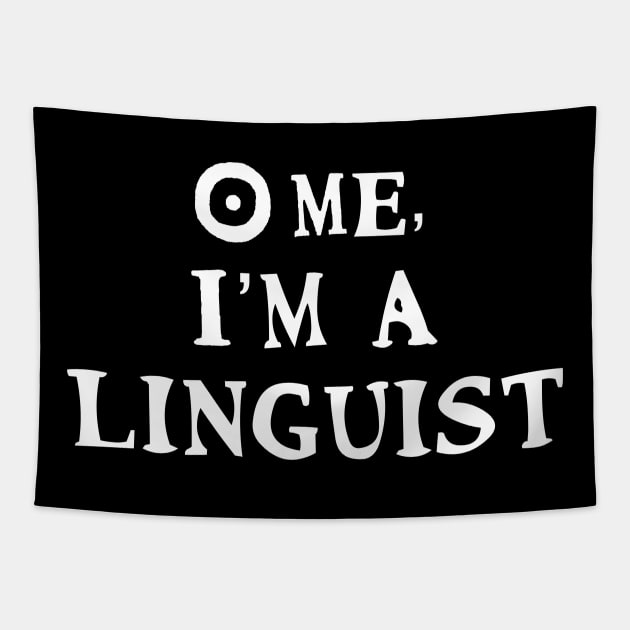 Linguistics Major Tee Shirt Tapestry by wimsicalifornia