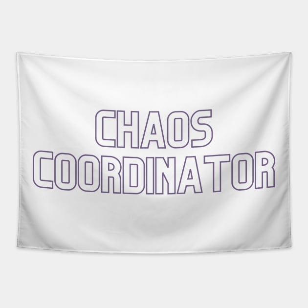 Chaos Coordinator Tapestry by CuteBotss