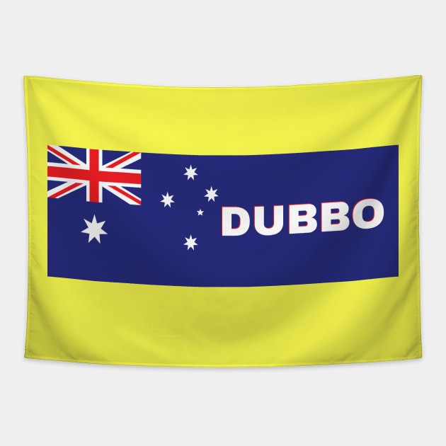 Dubbo City in Australian Flag Tapestry by aybe7elf