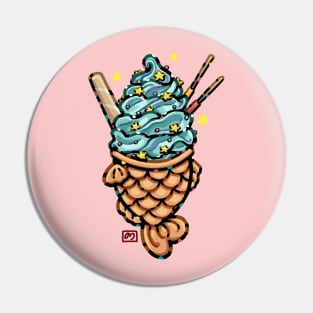 Taiyaki Ice Cream (Summer) Pin