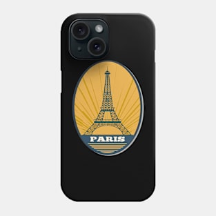 Paris Retro-Vintage Patch Phone Case