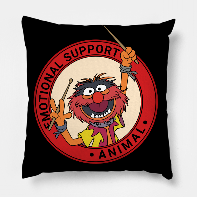Muppets Emotional Support Animal - Muppets Animal - Pillow | TeePublic Muppets Emotional Support Animal - Muppets Animal - Pillow | TeePublic