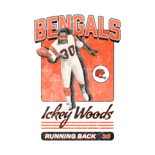 Ickey Woods WHO DEY T-Shirt