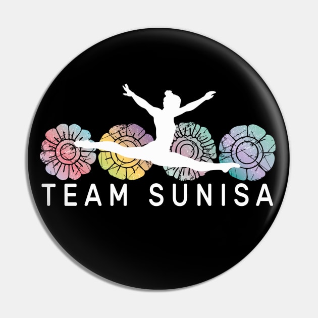 Team Suni Gymnastics Girl For American Gymnast Pin by justiceberate