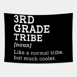 3rd Grade Tribe Back to School Gift Teacher Third Grade Team Tapestry