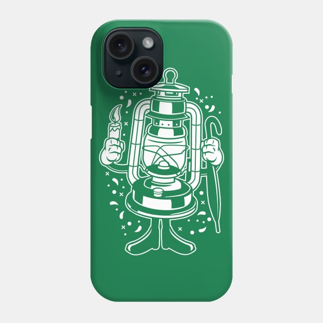 Green lantern Phone Case by Superfunky