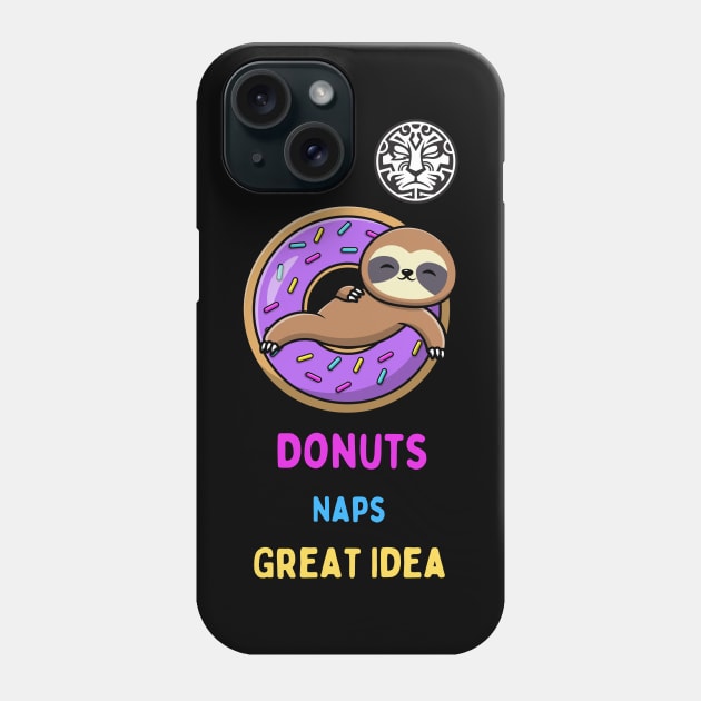 Jinrai: Donuts and Naps Phone Case by Mister Jinrai