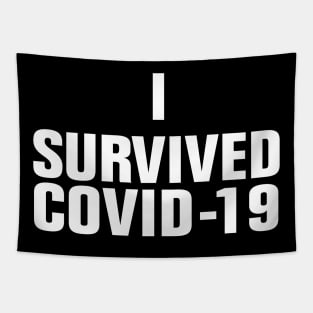 I SURVIVED COVID 19 Tapestry